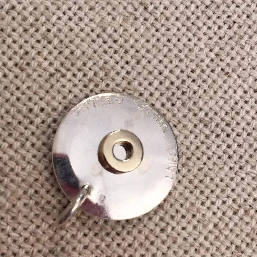 Vintage Samara Gold Plated Sterling Spacer Bead